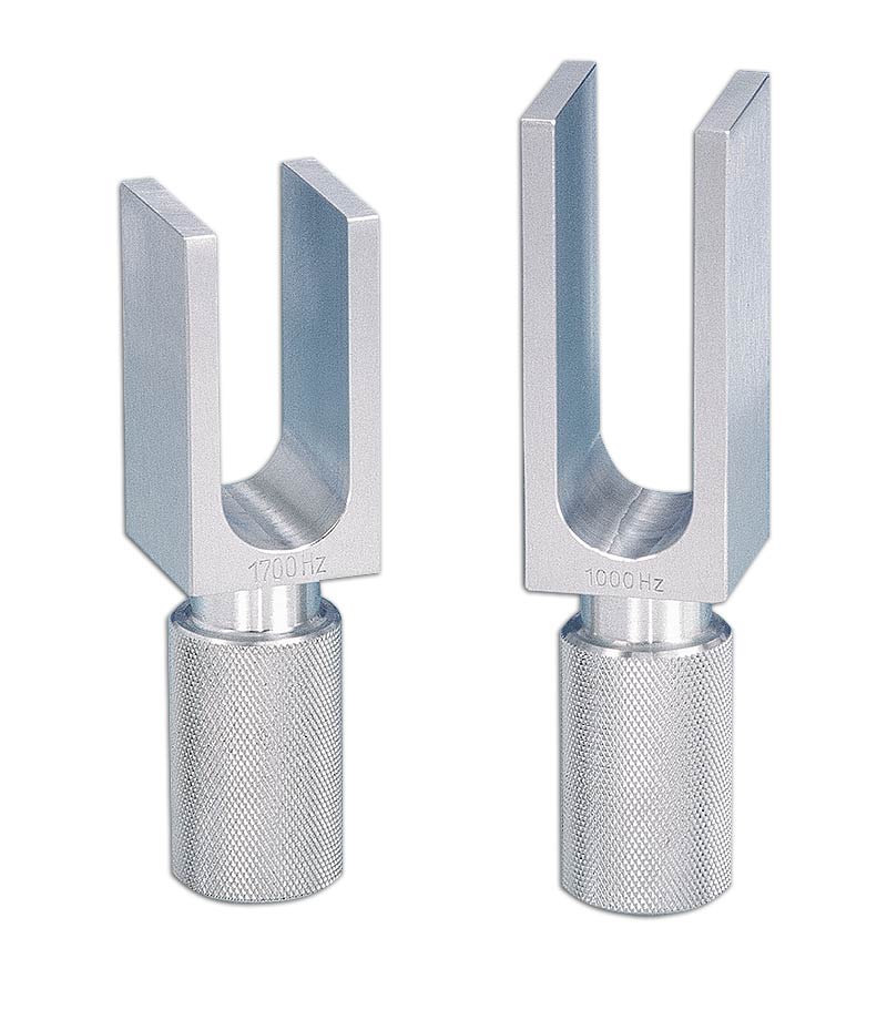 Aluminum tuning fork 1700 or 1000 Hz